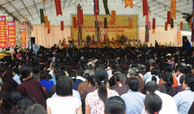 Đại lễ cầu siêu cho các nạn nhân tử vong do tai nạn giao thông